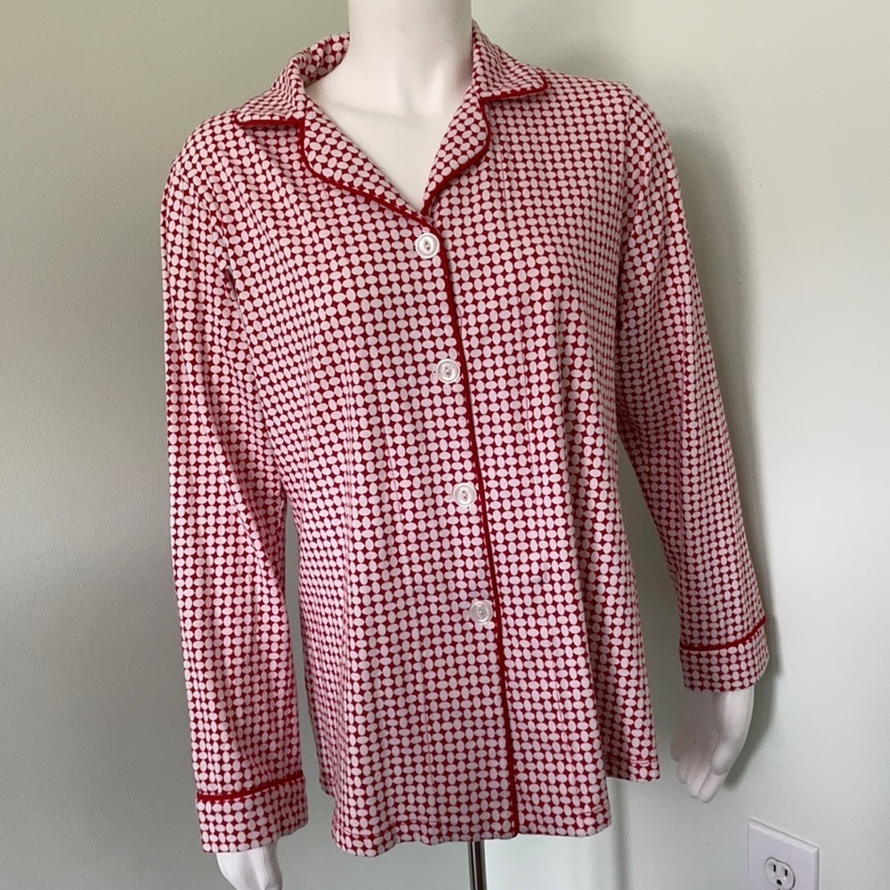 BedHead for RED long sleeve pajama shirt medium